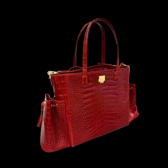 Alpha deals leather handbags